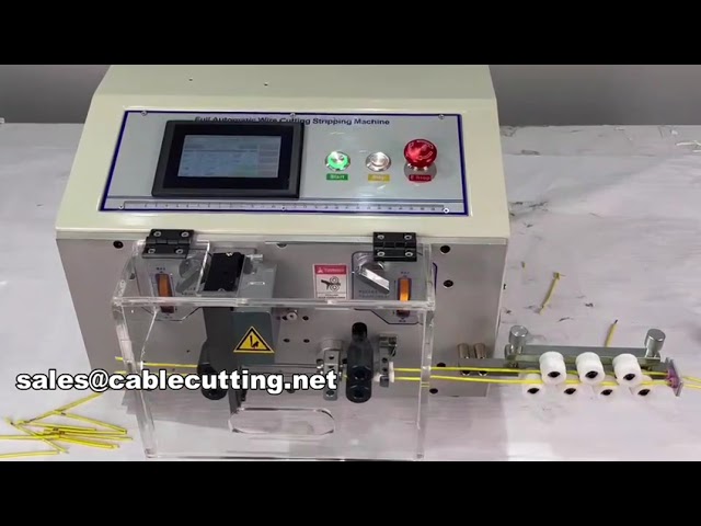 PVC-draadsnij- en stripmachine WPM-MAX1 - Automatische draadverwerking