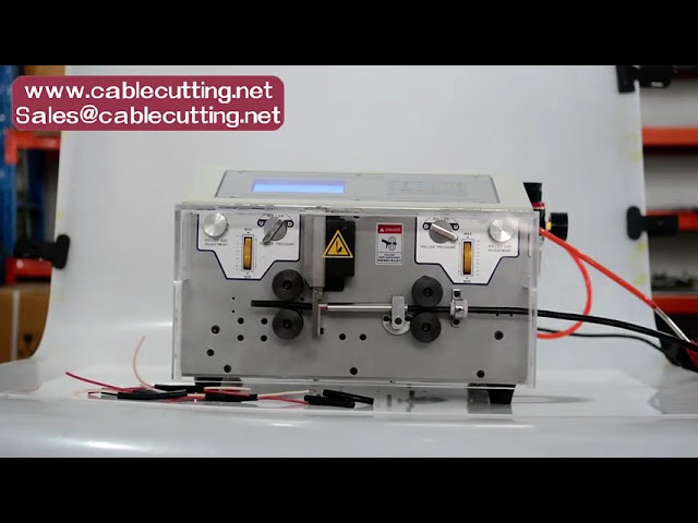Automatische meerdraads stripmachine & kabelknipper | Krachtige kabelverwerking