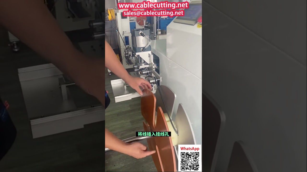 Geïntegreerde draadverwerkingsmachine: Actieve afwikkeling + Automatische teller + Oprollen