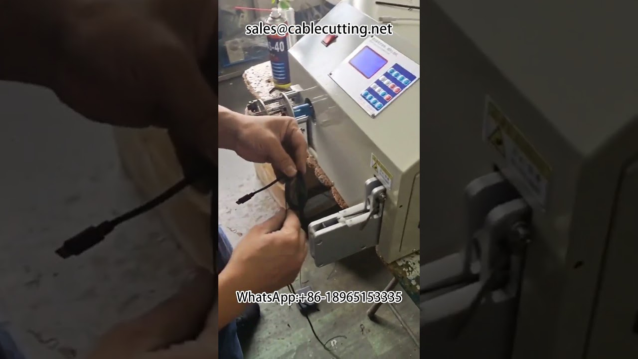 Datakabel wikkelmachine | Geautomatiseerd kabel wikkelen en binden