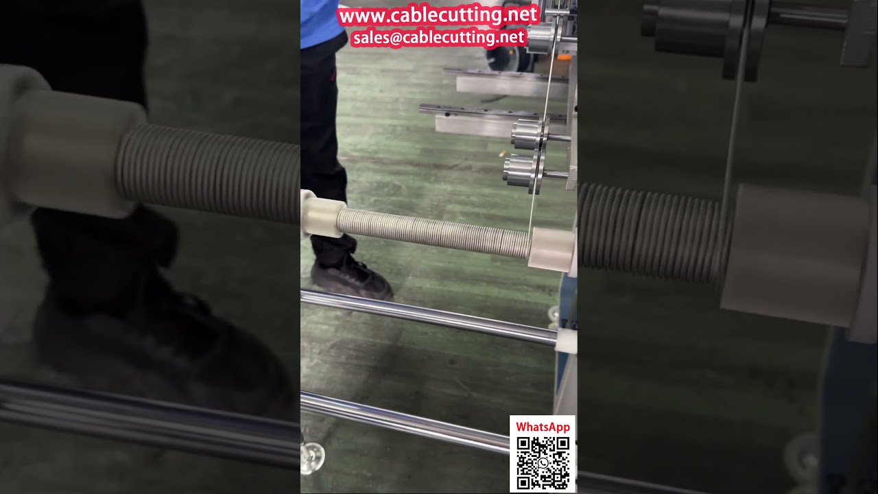 Precisie automatische opwikkel- en telmachine voor coaxkabels en antennekabels