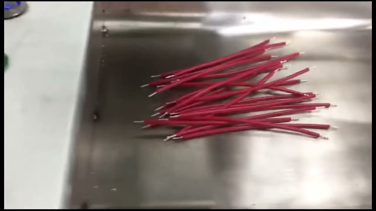 Automatische meellijns draadverwerkingsmachine - knippen, strippen, twisten & vertinnen
