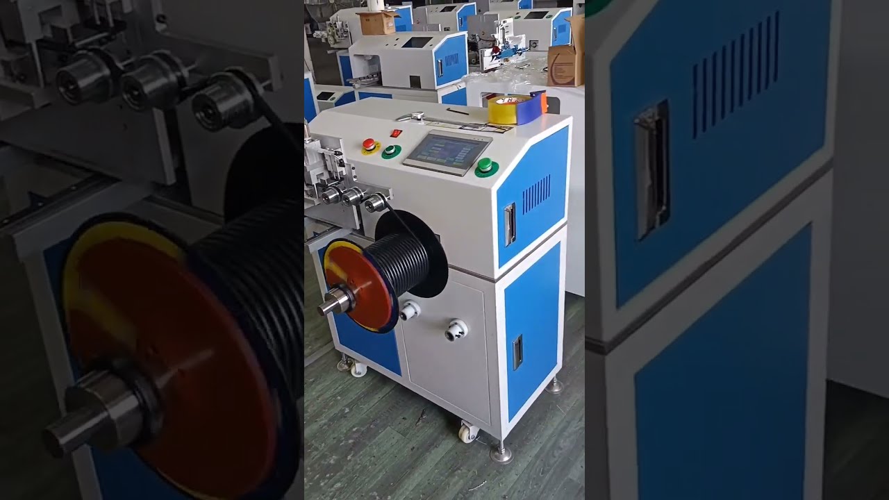 Draadopwikkelmachine met Meter Tellen - Kabelboom Apparatuur Fabrikant #fabriek #machine