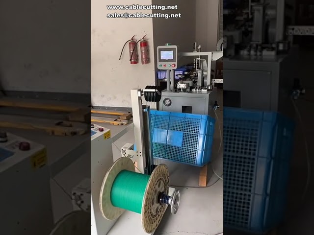 60KG afwikkelmachine, draadsnij- en stripmachine, pijpsnijmachine, terminalmachine – Complete automatisering voor draad- en kabelverwerking