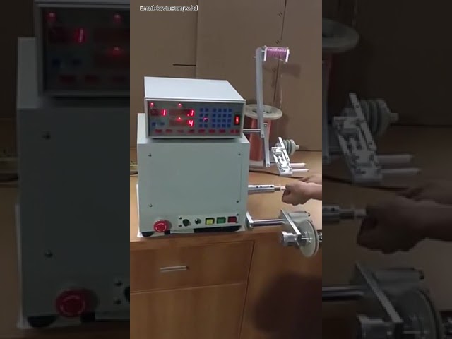 Automatische Wikkelmachine voor Spoelen 0-5mm – CNC 820 Draadwikkelmachine 110V/220V met Computerbesturing