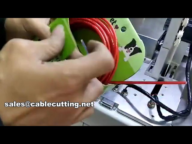Automatische staalkabelsnij-, wikkel- en bindmachine WPM-CRT-02M