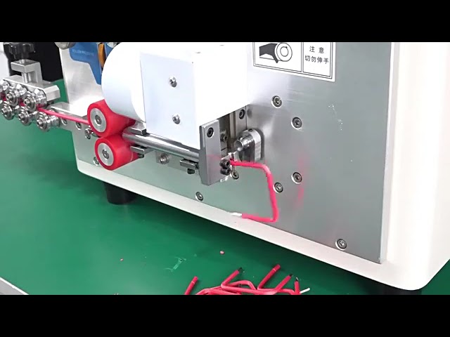 Automatische Draadafstrip- en Buigmachine – Pneumatisch met Touchscreen (30-90mm)