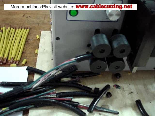 Zware kabel snij- en stripmachine voor 15 mm diameter ommantelde kopstrip