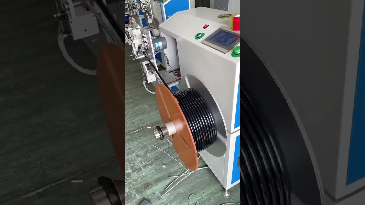 Netjes en nauwkeurig buizen opwikkelen: Eenvoudig te bedienen machine voor PE, PP & PVC