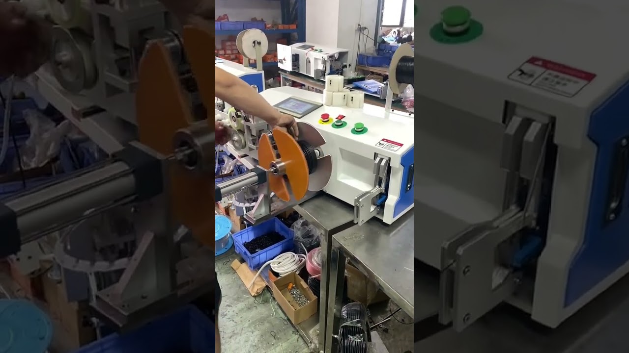 Snel en efficiënt: één machine voor spoele, binden en knippen van draden