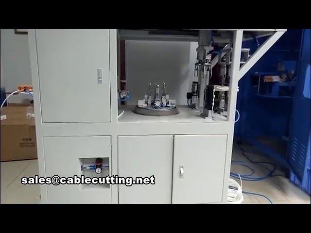 Industriële snij-, wikkel- en bundelmachine voor draad, buis, slang en pijp