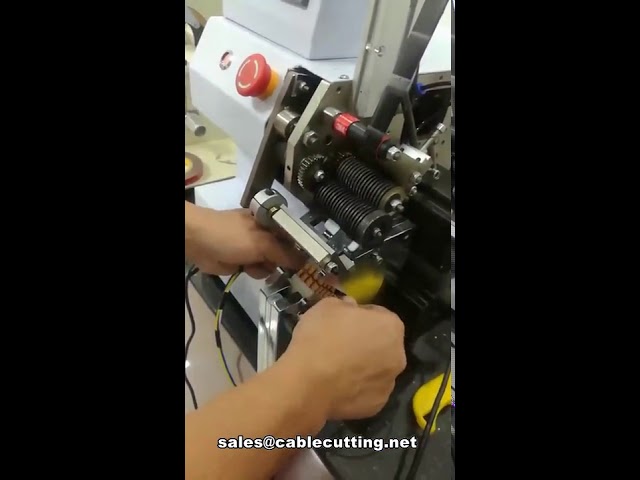 Automatische kabelboom tapeermachine | Draadpunten wikkelen en tapen
