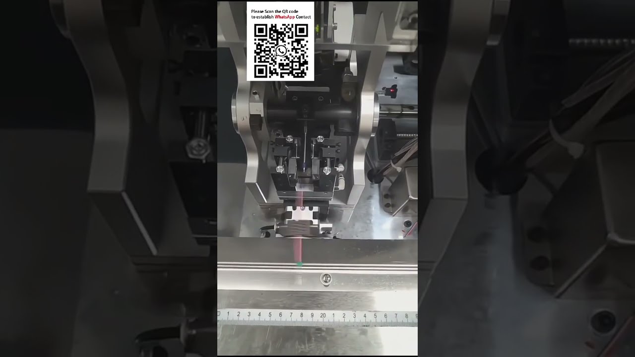 Volledig automatische machine voor dubbel krimpen en dubbele waterdichte afdichting #krimpmachine