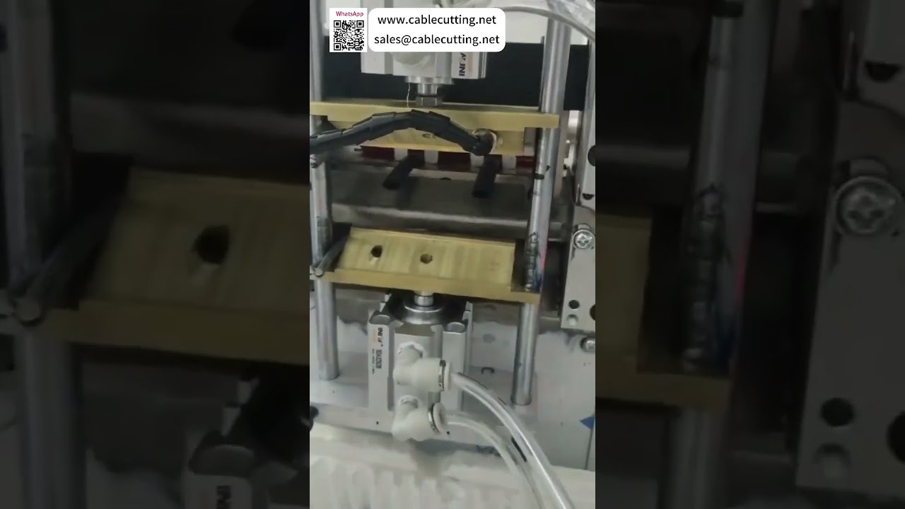 Automatische krimpkous snij- en sealmachine | Efficiënte elektrische isolatieverwerking