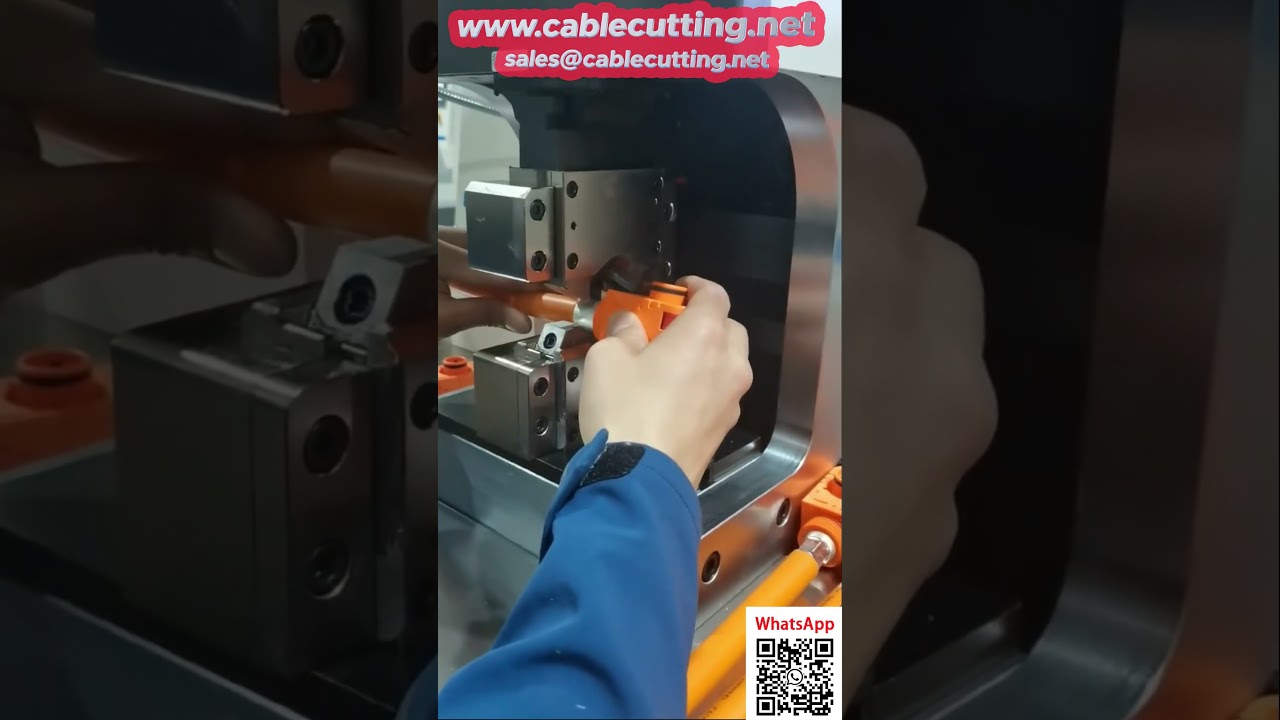 160 mm² kabelbundel krimptest – Professionele kabelkrimpmachine