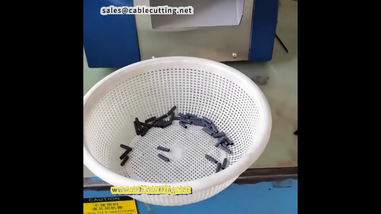 Automatische computergestuurde pijpsnijmachine voor krimpkous, siliconen, plastic en Teflon