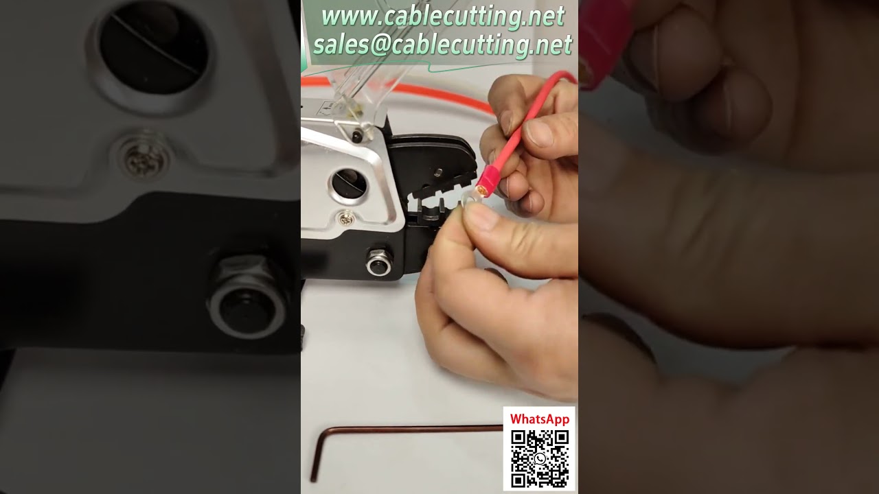 AM-10 Pneumatische Terminalkrimpmachine – 30+ Matrijzen voor Snelle en Nauwkeurige Krimp