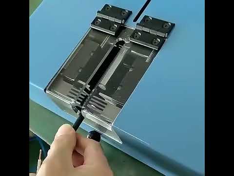 Pneumatische Draadstripmachine & Knipper 0,5-10mm² – Desktop Kabelstripper met Hoge Precisie