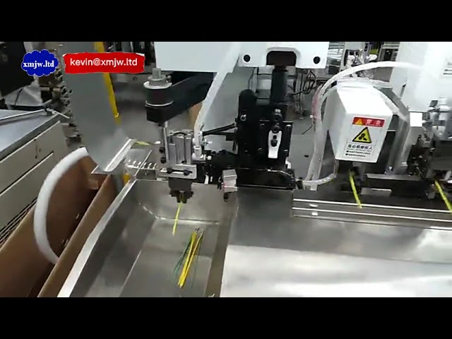 Volledig Automatische Draadstripper en Krimpmachine | Hoge Productie Efficiëntie