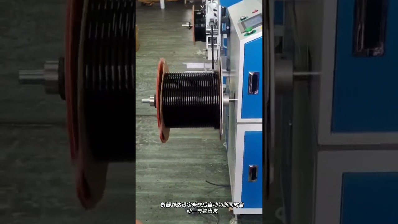 Automatische buizen tellen, sorteren, snijden, wikkelen & oprollen – 1-15mm buis, 15kg capaciteit
