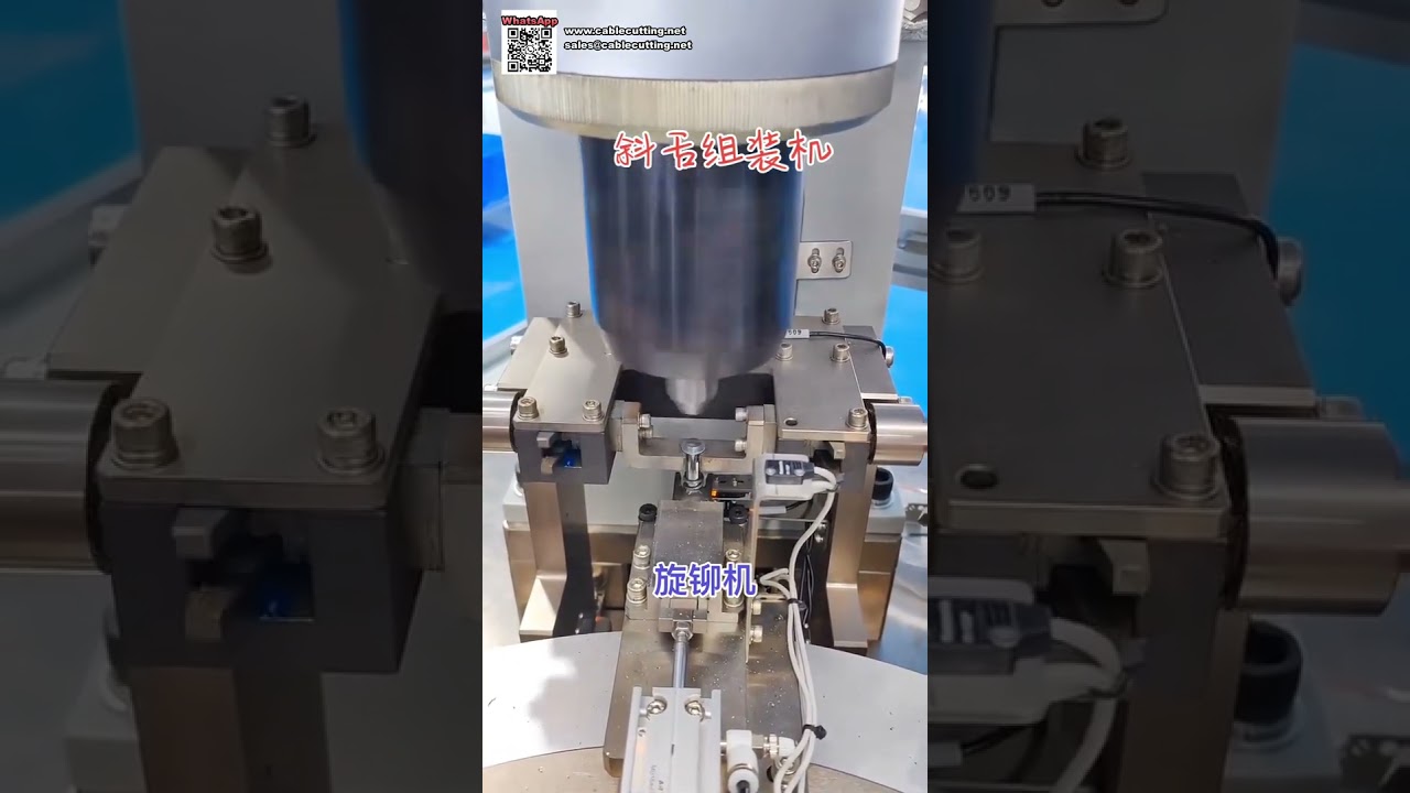 Professionele volledig automatische spin-klinkmachine en geautomatiseerde klinknagelproductieapparatuur