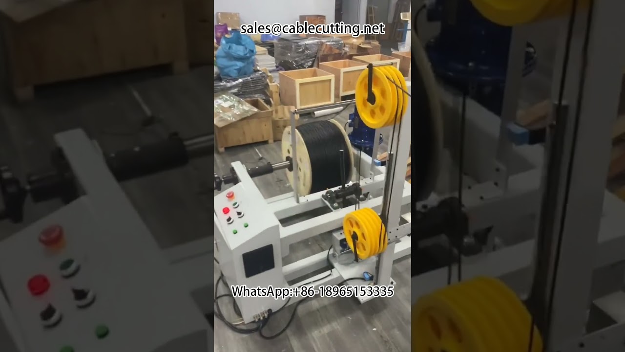 Automatische meter tellen, sorteren, snijden, wikkelen en afwikkelmachine | Draad wikkelmachine