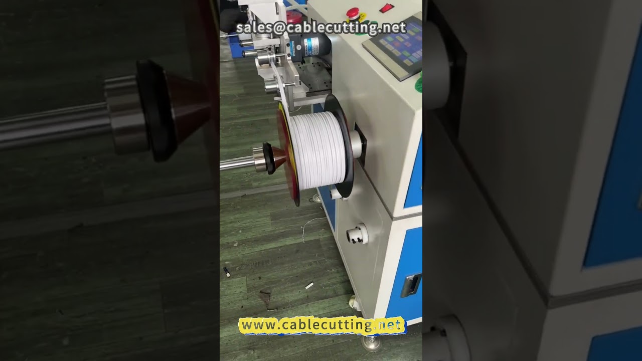 100 meter vlakke kabel oprollen | Wikkelmachine voor draadverwerking | Kabel- en draadapparatuur