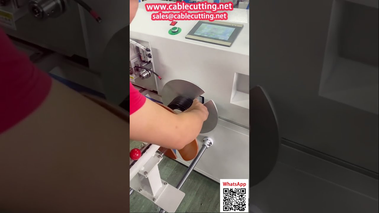 Automatische 5-in-1 machine: draad tellen, stapelen, wikkelen, snijden en binden – voor industriële efficiëntie
