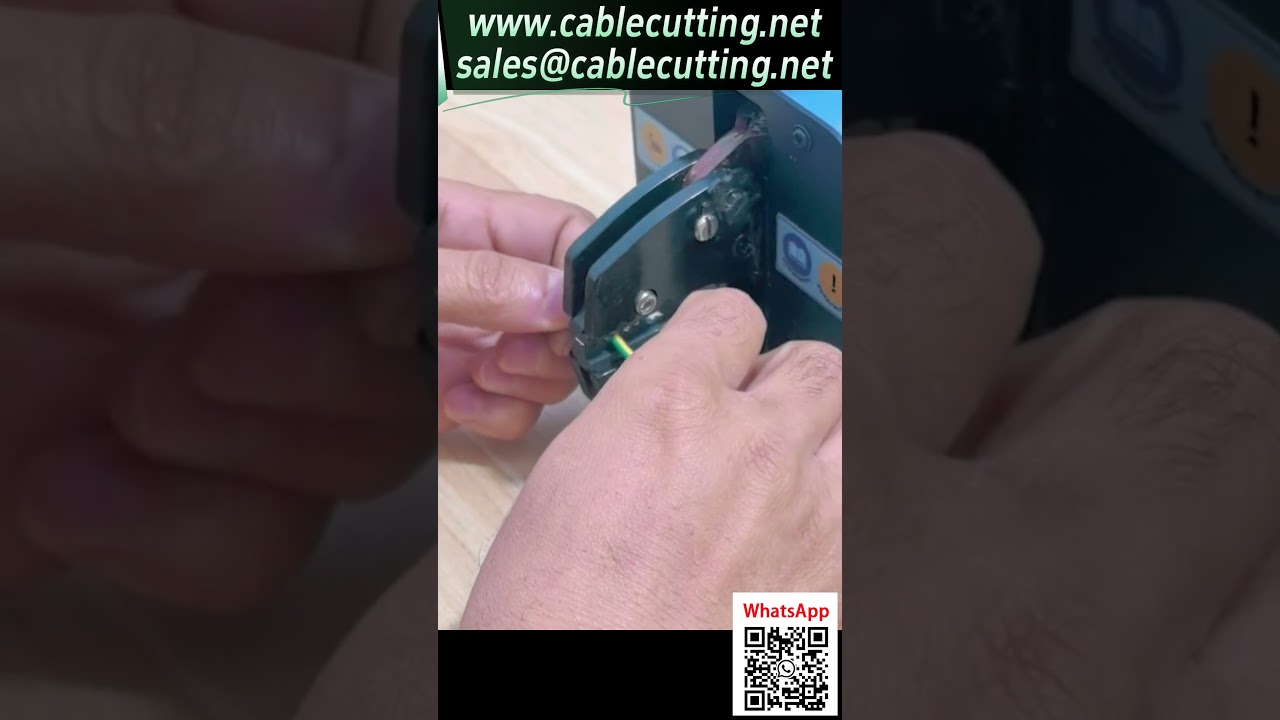 Pneumatische krimptang - Echte krimpprestaties in actie
