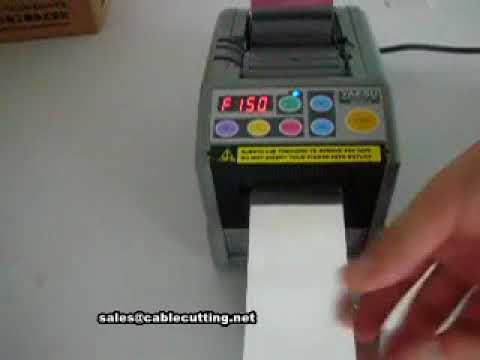 Automatische aluminiumfolie-tapesnijder en -dispenser