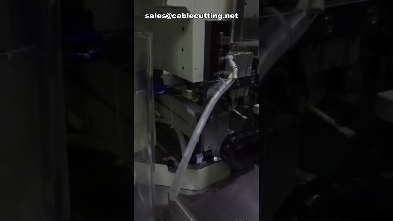 Thermistor- en draadsnijmachine voor elektrische verbindingen - Terminalkrimpmachine, draadstripper