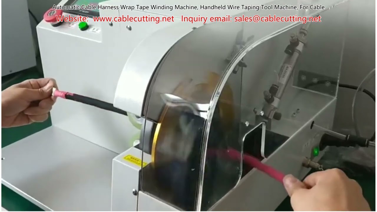 Automatische kabelboom tapemachine – Handbediende draad tape wikkel tool voor kabels