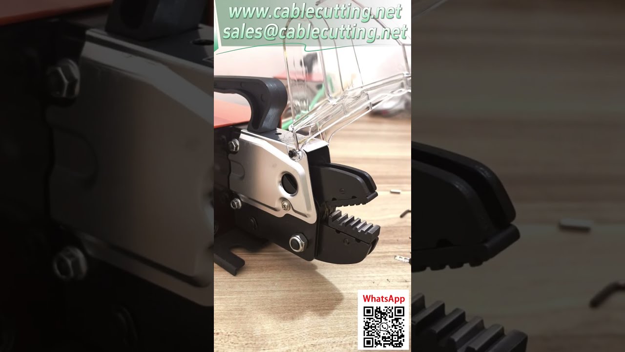 Multifunctionele pneumatische terminalkrimper | 0.25-16 mm² | Verwisselbare matrijzen voor diverse terminals