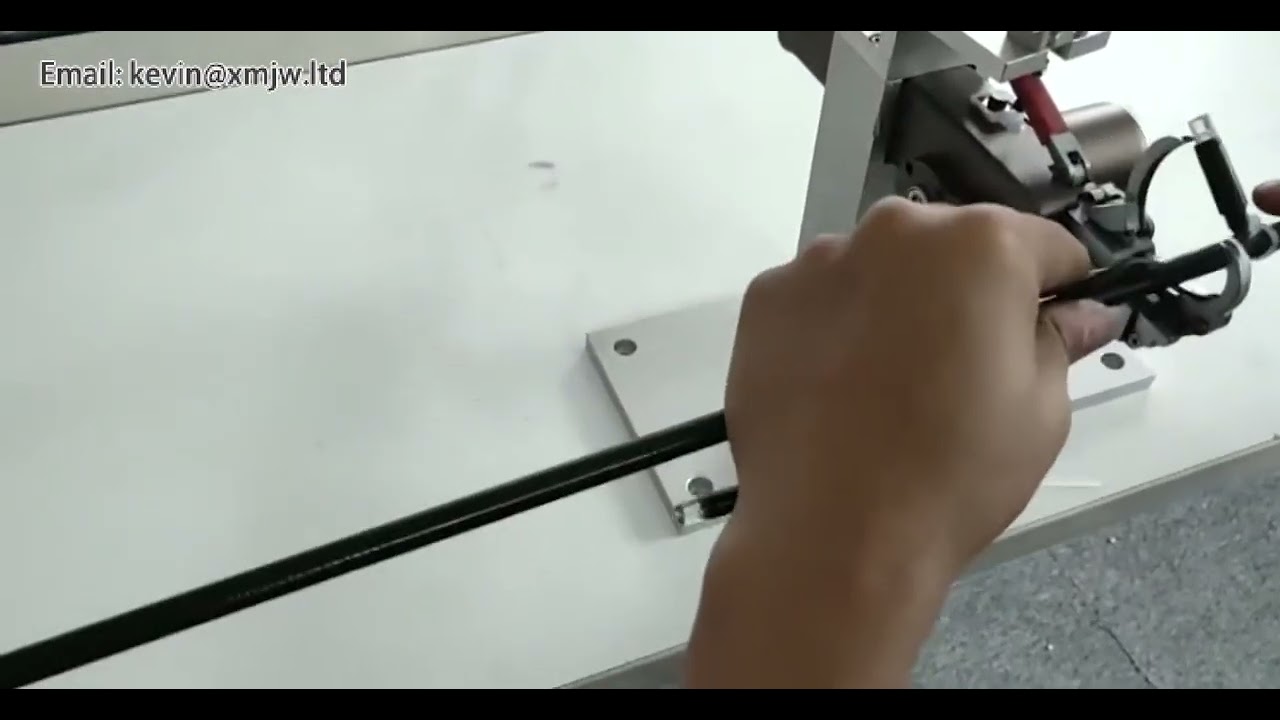 Draagbare nylon kabelbindmachine met PCL touchscreen – Efficiënt kabelboom binden