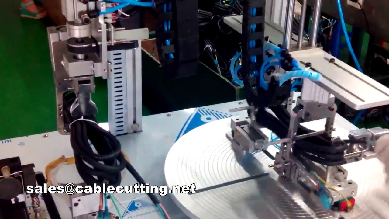 8-Type automatische oprol- en twistmachine voor grote stroomkabels