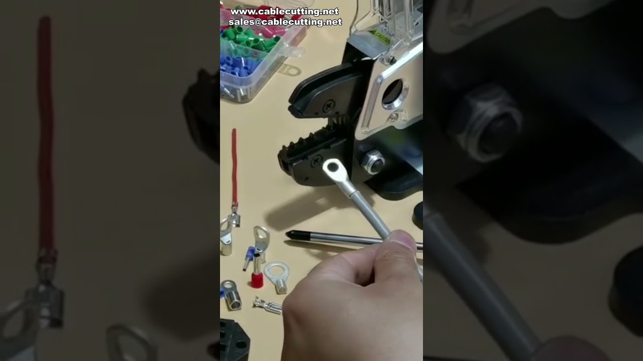 5ND Pneumatische Krimpmachine – Snel & Efficiënt Krimpen voor Meerdere Terminaltypen | #fabriek