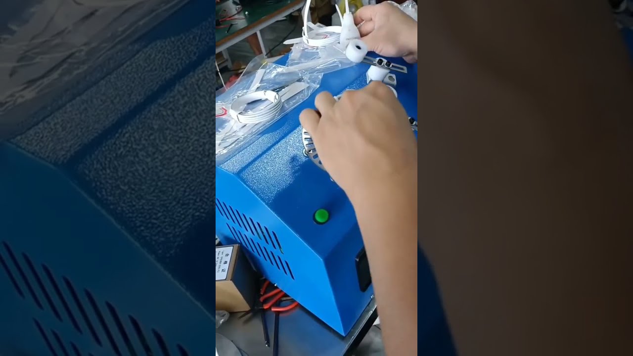 Papieren kaartwikkelmachine voor datakabels | Fabrieksautomatisering #fabriek #machine #automatisering