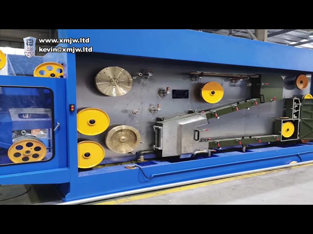 24DHA Fijndraadtkmachine voor Koper, Glasvezel & Mobiele Kabels – Precisie Productie