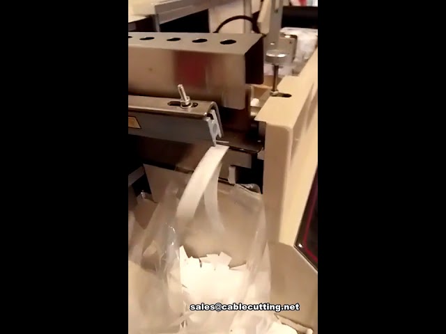 Automatische hogesnelheid snijmachine voor waslabels en tape