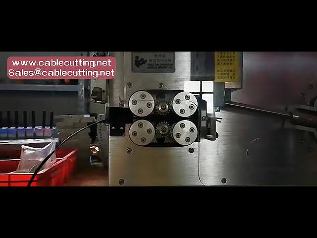 35 mm² computerkabel strip- en snijmachine – automatische draadstriptool voor hoog rendement