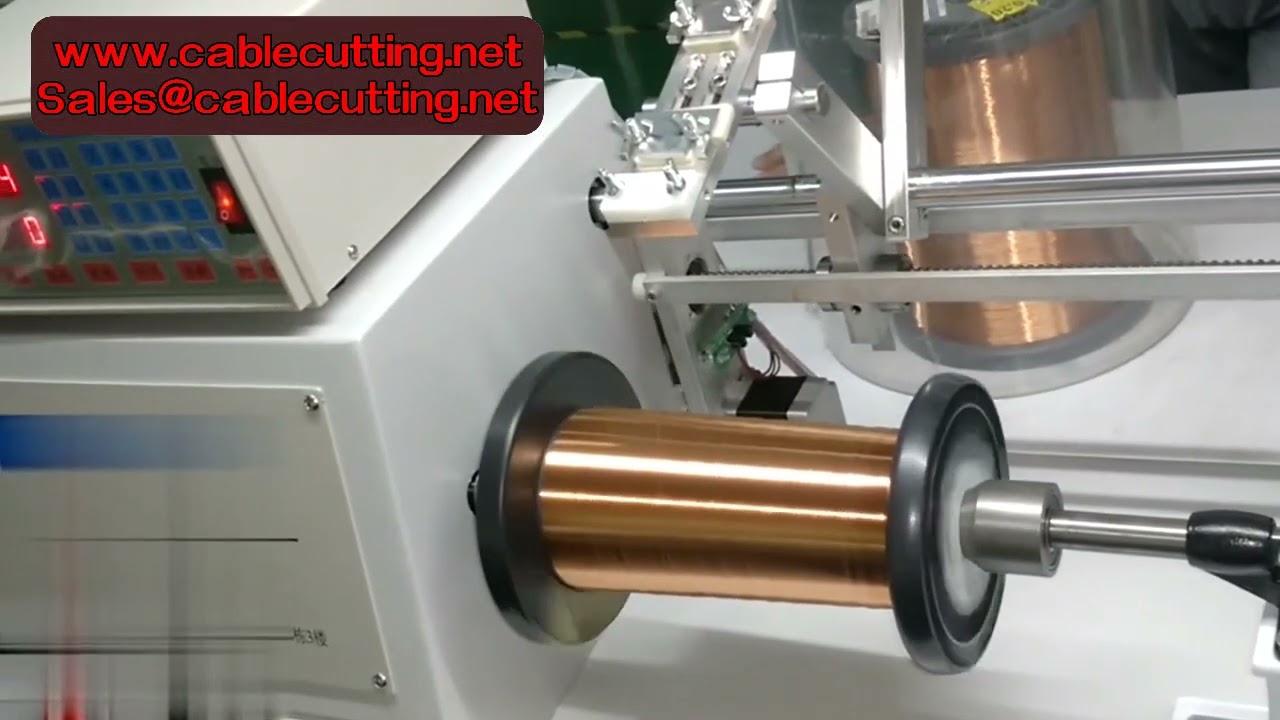 0,1-2mm Draadwinder & Dispenser - Nieuwe Computergeautomatiseerde Opwinder voor Spoelen en Filamenten