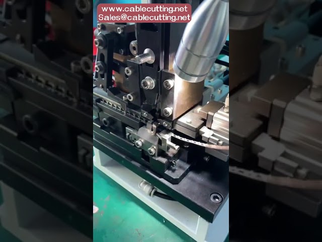 Semi-automatische draadstripper & terminalkrimpmachine – OTP automatisch strippen voor efficiënte productie