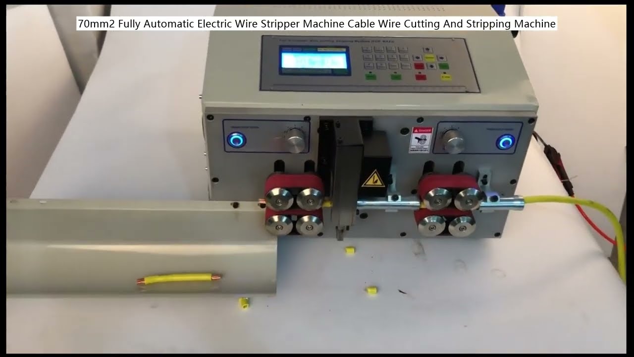 70mm² Volledig Automatische Elektrische Draadstripper - Kabel Snij- en Stripmachine voor Industrieel Gebruik