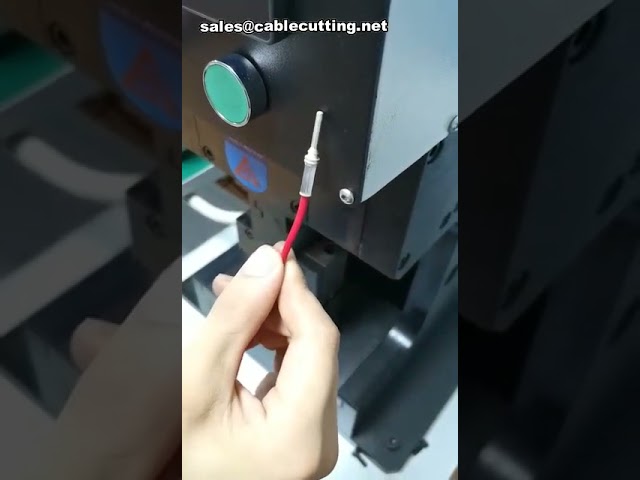 Servo kabeldraad terminal krimpmachine – efficiënte en nauwkeurige kabelterminatie