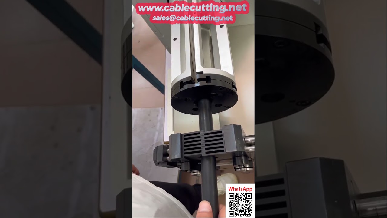 Multilaags coaxkabel stripper met negen-segment stripping – Professionele automatische kabelverwerkingsmachine