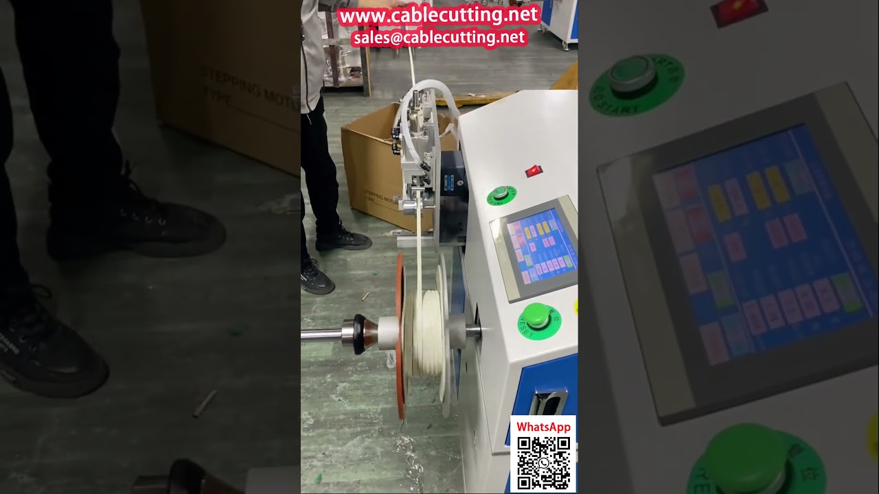 LED-strip opwikkel- en telmachine met geïntegreerde uitlijning