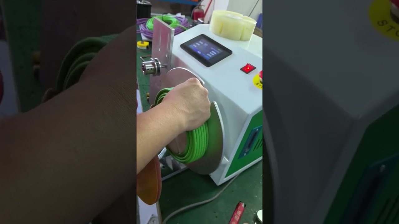 Sorteer- en Wikkelmachine voor Flexibele Draden – Servo-aangedreven #fabriek #machine