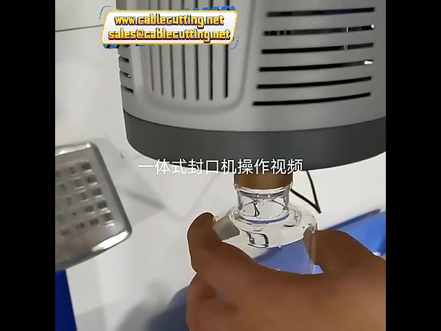 Handmatige Elektromagnetische Continue Inductie Sealer voor Honing, Plastic en Glazen Flessen – Aluminiumfolie Verzegeling