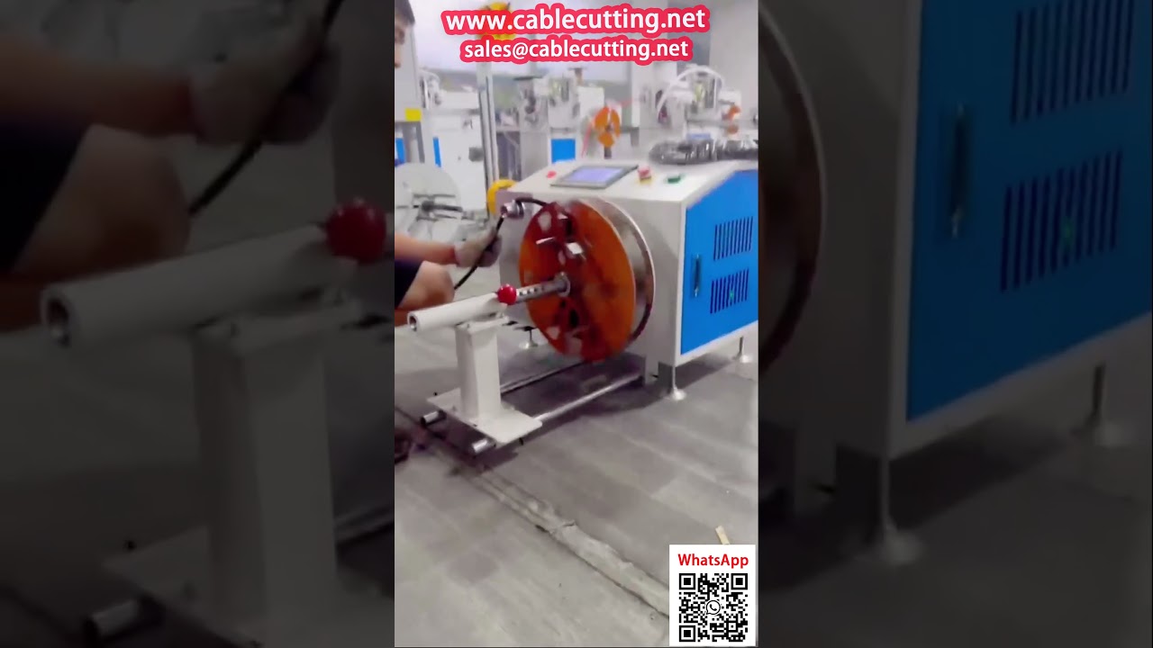 Automatische opwikkel- en spoelmachine voor hogetemperatuur-olieleidingen