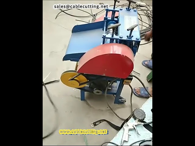 Automatische kabelstripmachine – strippen van koperdraad en huishoudelijk kabelafval